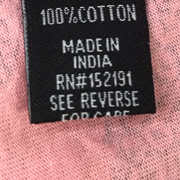 Knicker Bocker Pineapple Crew Neck Shirt Pink Navy Medium and Large - Picture 7 of 9